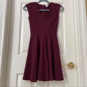 Burgundy Dress